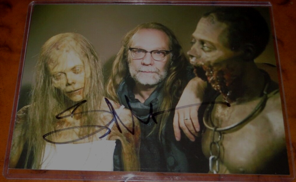 Greg Nicotero producer Creepshow The Walking Dead signed autographed photo