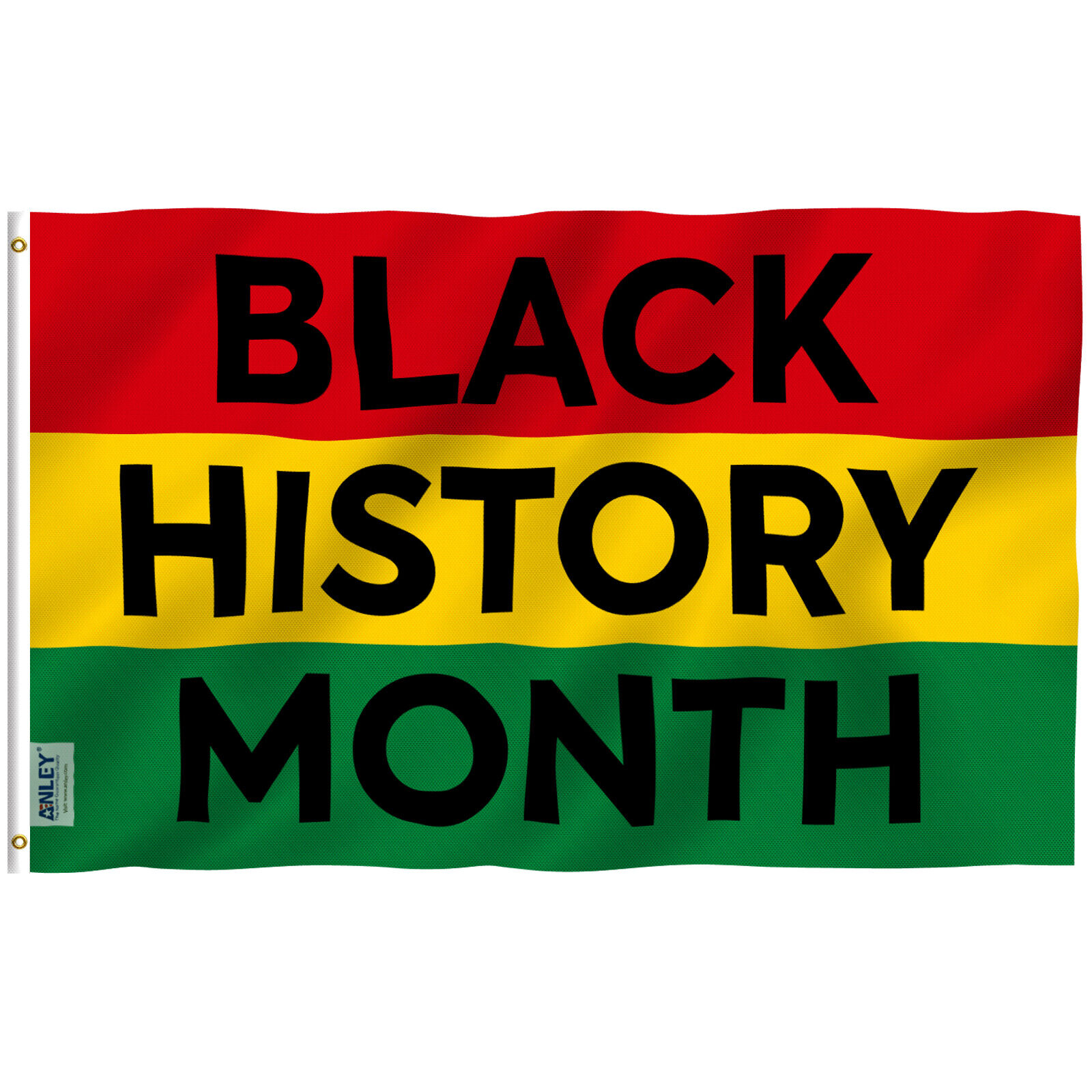Anley Fly Breeze 3x5 Feet Black History Month Flag - African Americans Flags