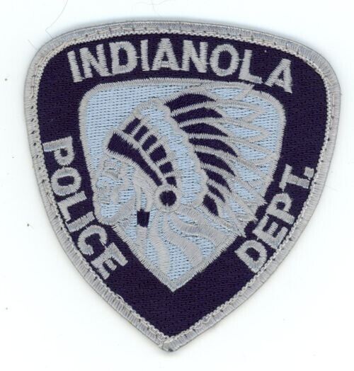 IOWA IA INDIANOLA POLICE NICE SHOULDER PATCH SHERIFF