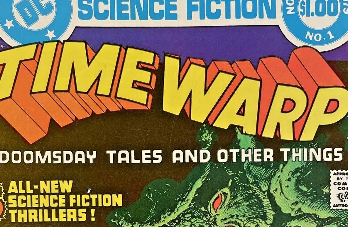 Time Warp (1979) Issue #1 DC Comics 8 All New Science Fiction Thriller Stories