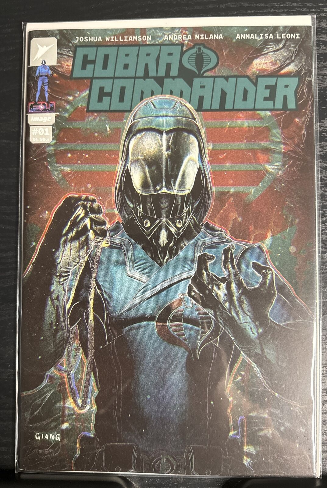 Cobra Commander #1 John Giant Trade Dress Variant
