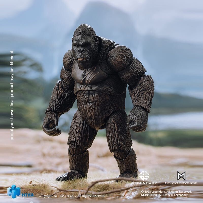 Hiya 1/12 Exquisite Basic King Kong Skull Island Ebk0085 Ken Godzilla Ghidorah