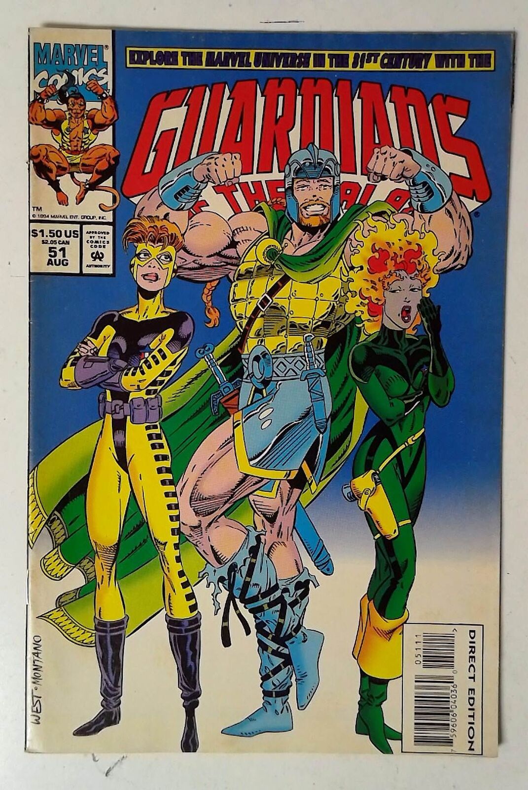 Guardians of the Galaxy #51 Marvel Comics (1994) 1st Series 1st Print Comic Book