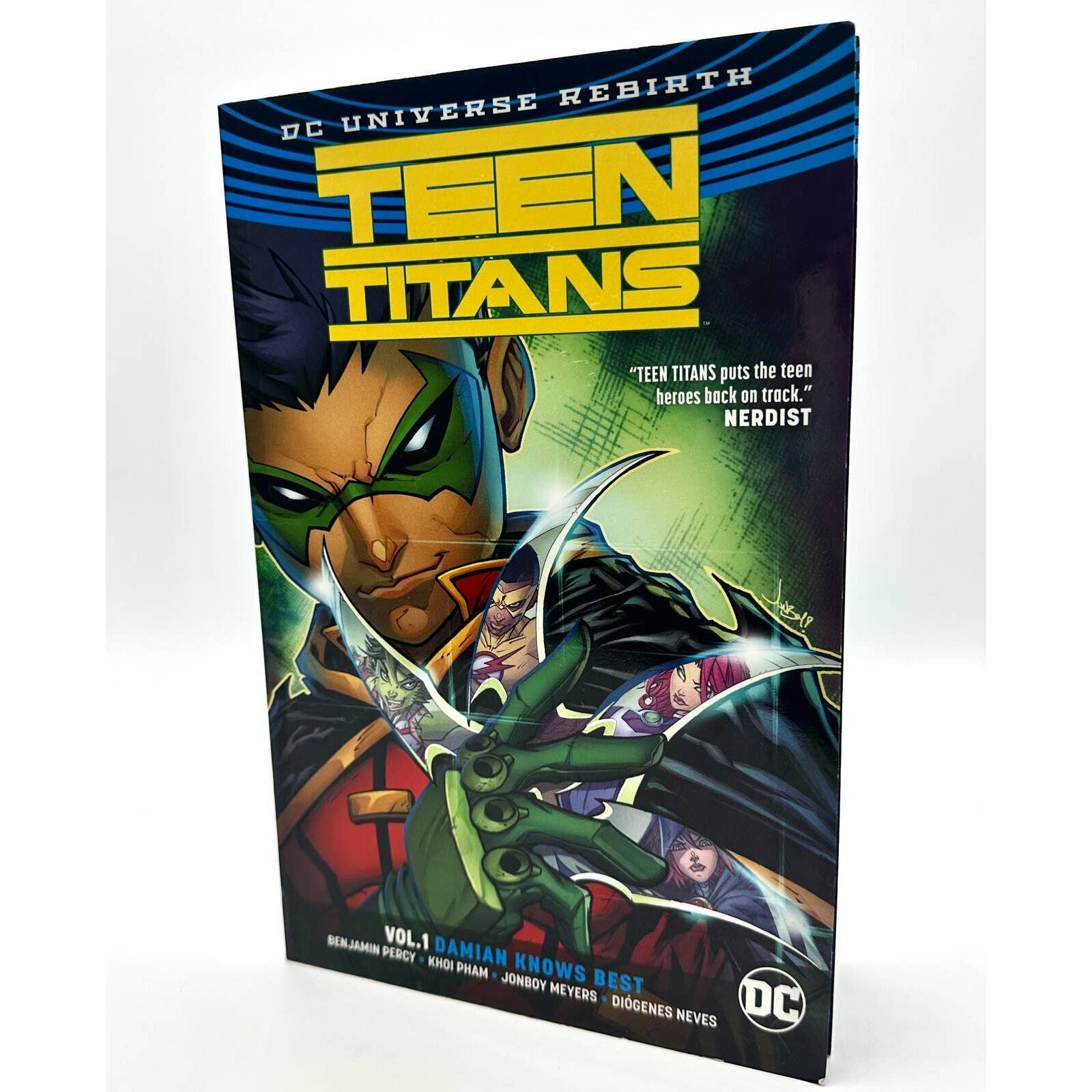 Teen Titans Vol. 1: Damian Knows Best (Rebirth) Benjamin Percy Paperback Comic