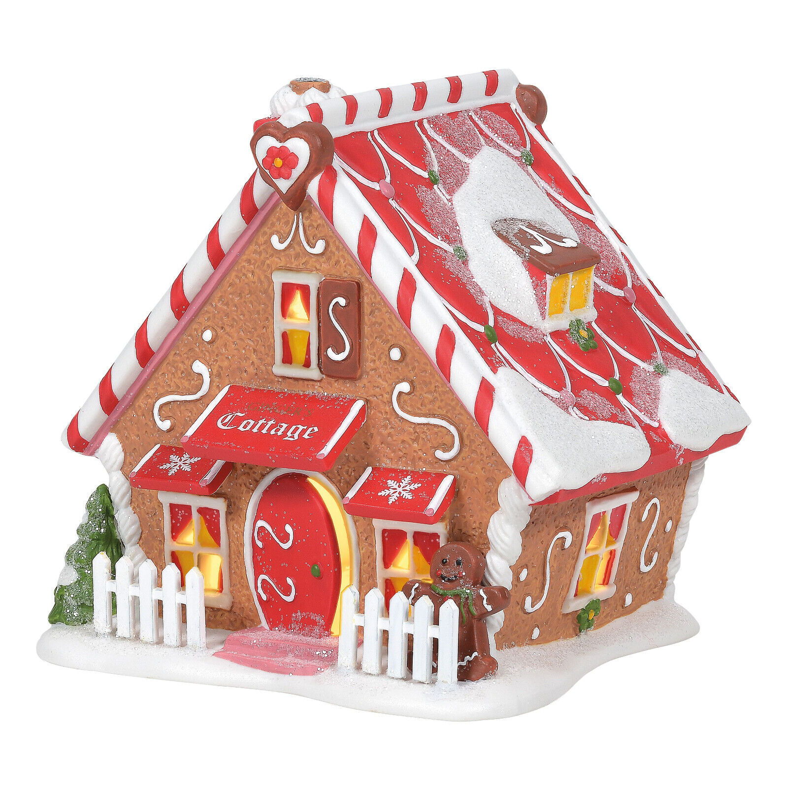 Dept 56 GINGER'S COTTAGE North Pole Village 6005428 BRAND NEW IN BOX Gingers