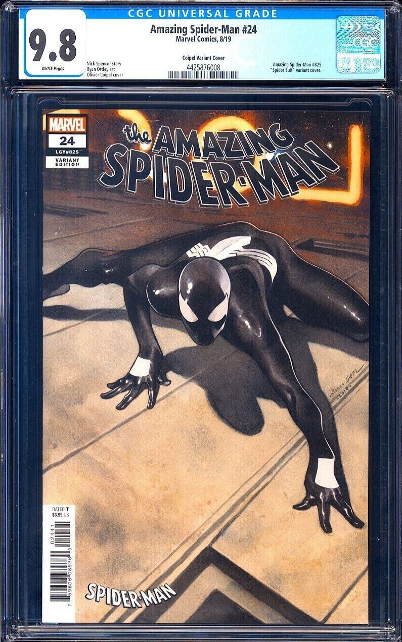 Amazing Spider-Man #24 (2019) Coipel Variant, Amazing Spider-Man #825