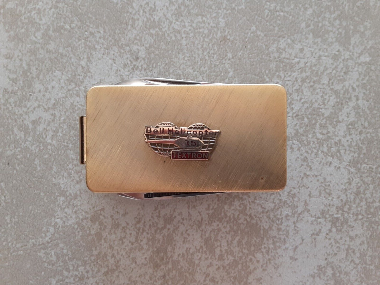 BELL HELICOPTER TEXTRON MONEY CLIP