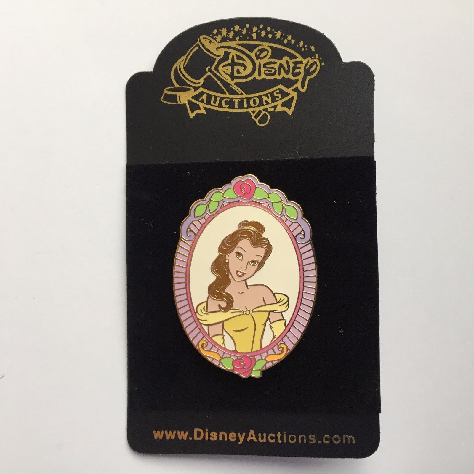 Disney Auctions P.I.N.S. - Cameo Series 2 Belle LE 500 RARE Disney Pin 30118