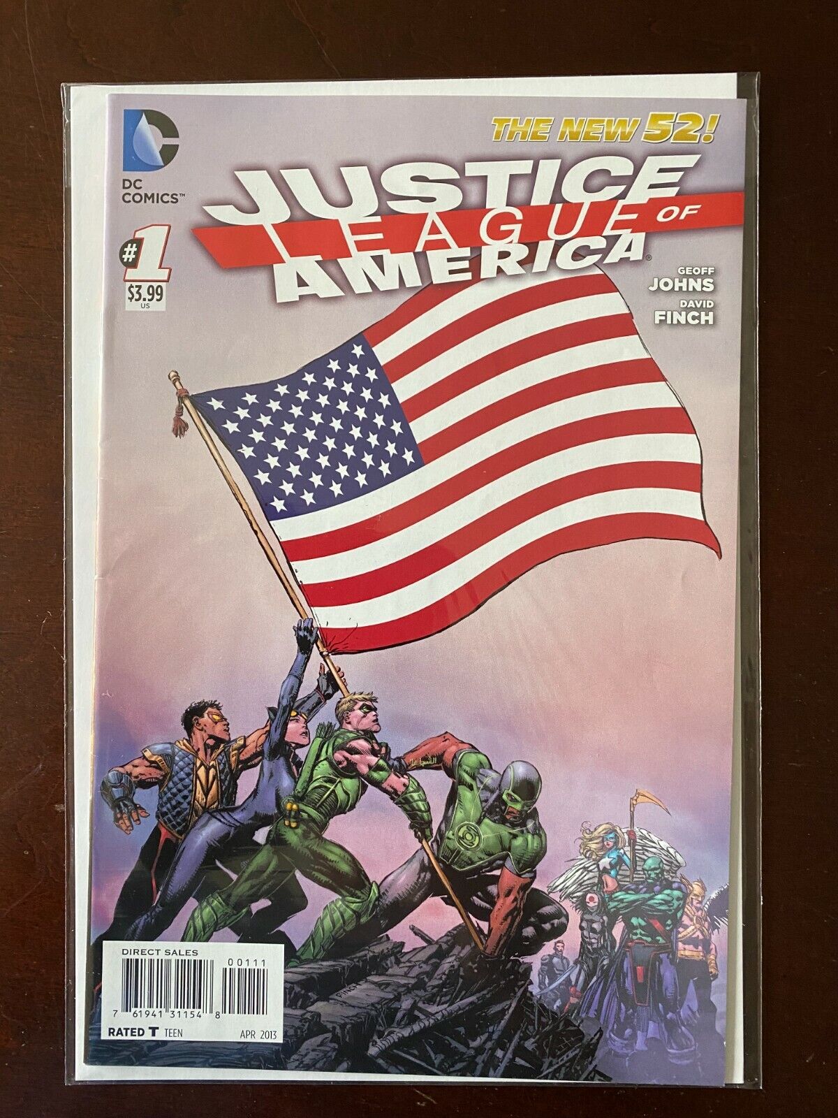 Justice League of America New 52 #1 8.0 VF (2011)
