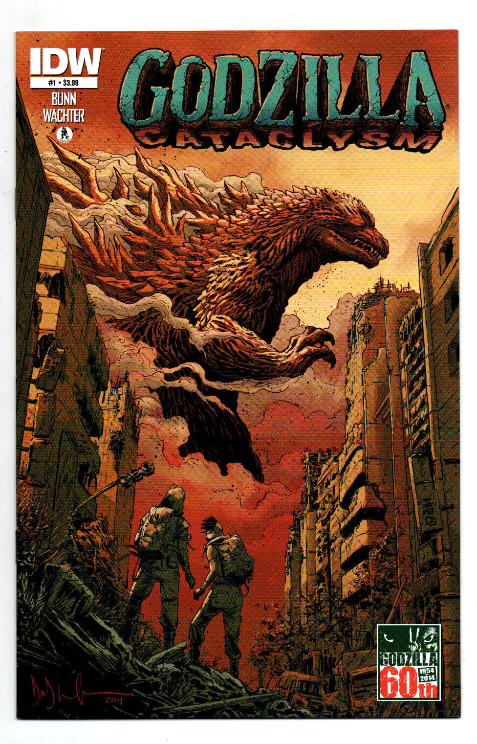 Godzilla Cataclysm #1 - IDW - 2014 - NM