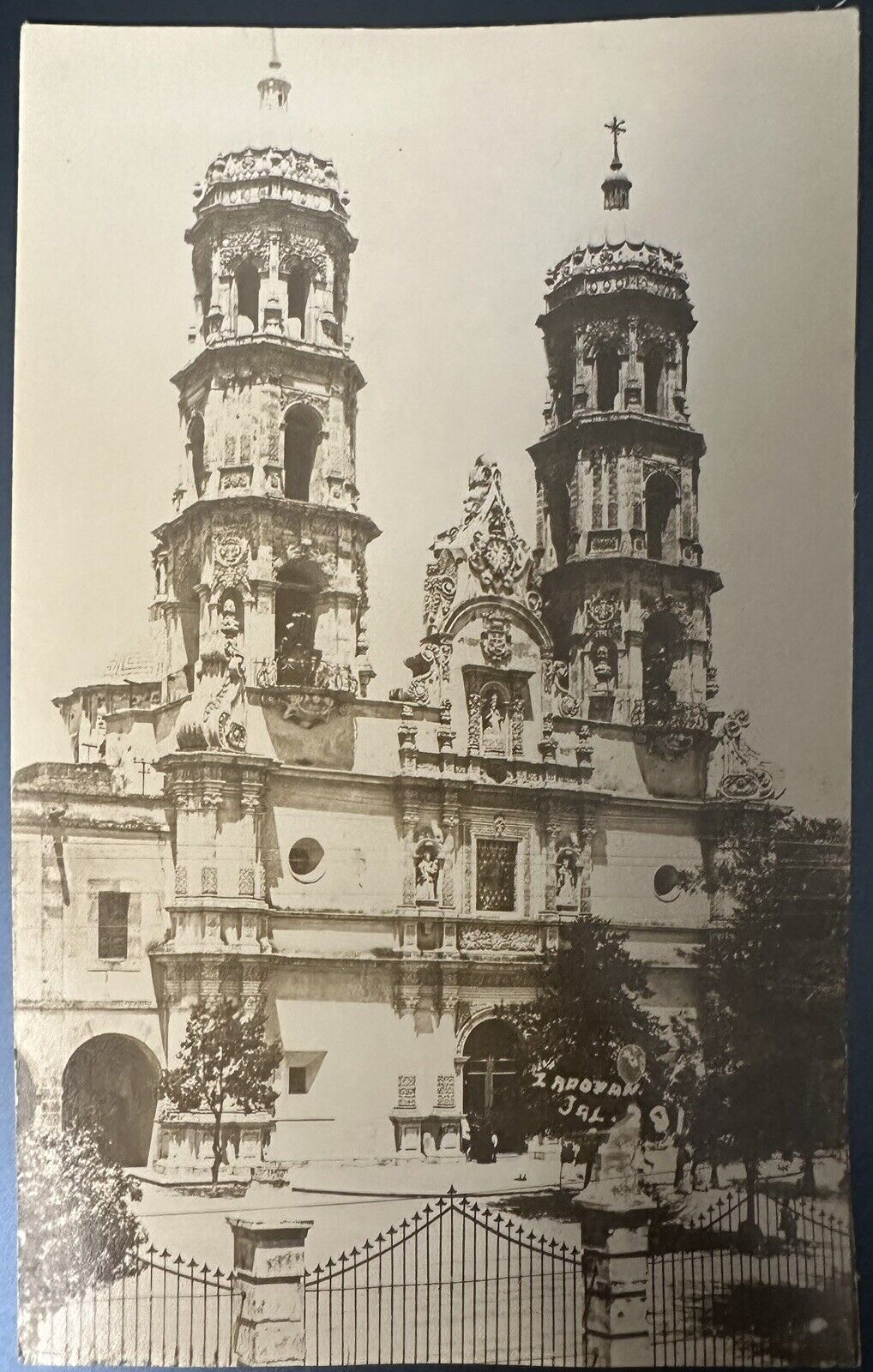 Basilica de Nuestra de Zapopan Guadalajara Jalisco Mexico Vintage RPPC