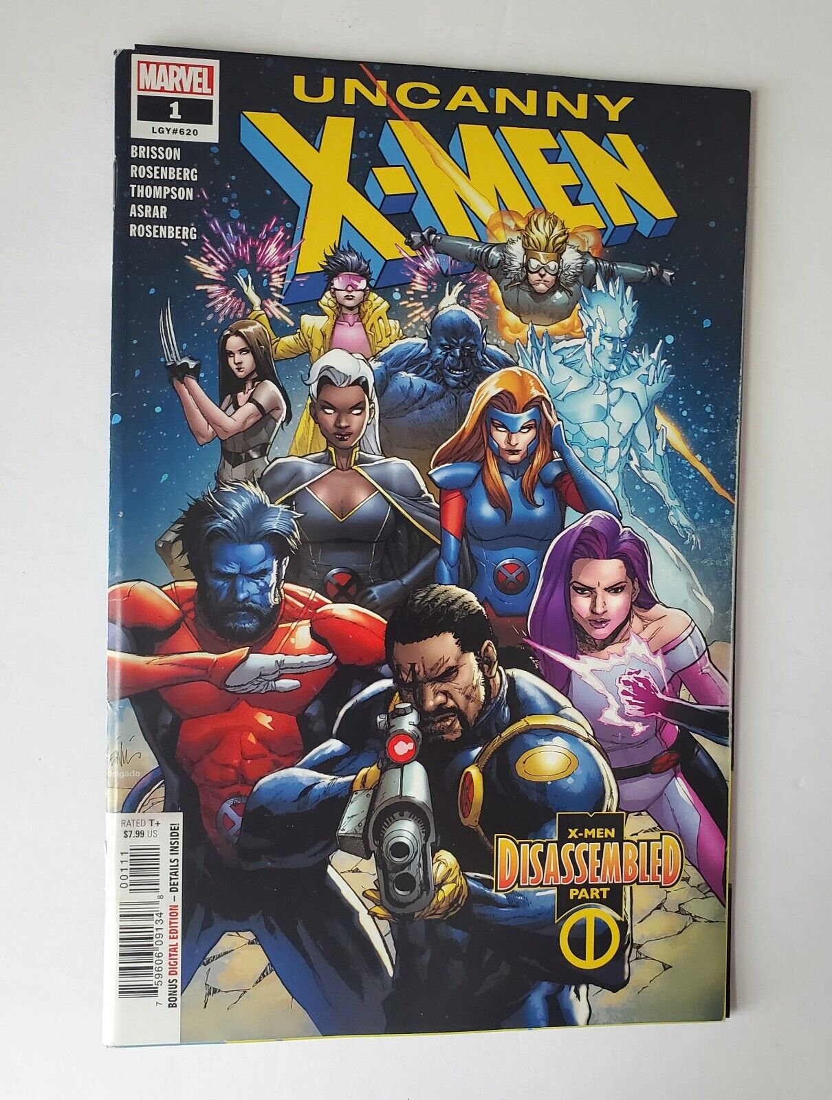 Uncanny X-men #1 (Marvel Comics 2019) X-Men Disassembled Part 1.