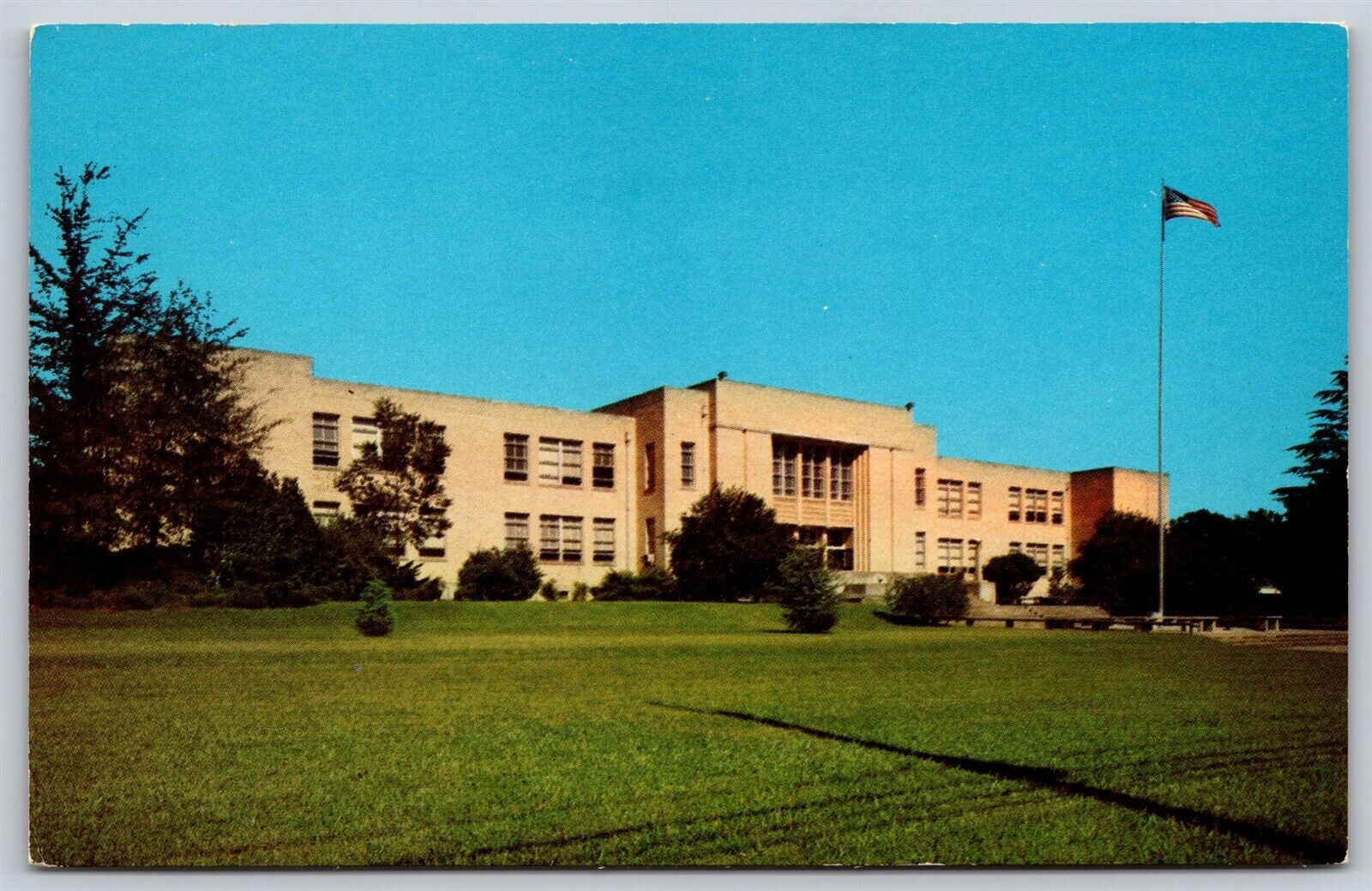Postcard Brookhaven High School Mississippi C84