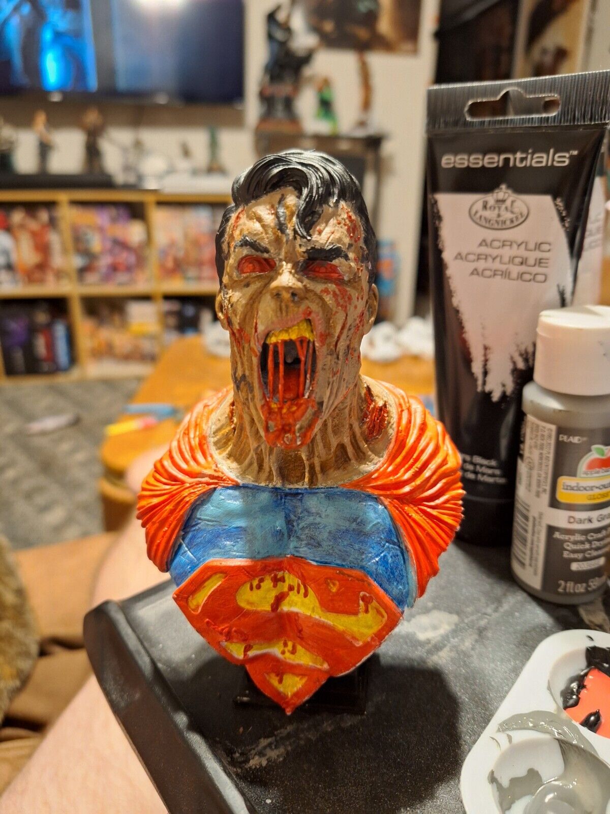 DCeased Superman Bust By B3dserk Studios