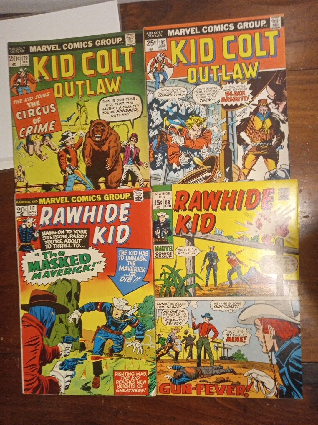 Marvel Western Comic Lot Rawhide Kid Kid Colt Outlaw Glossy NICE Copies