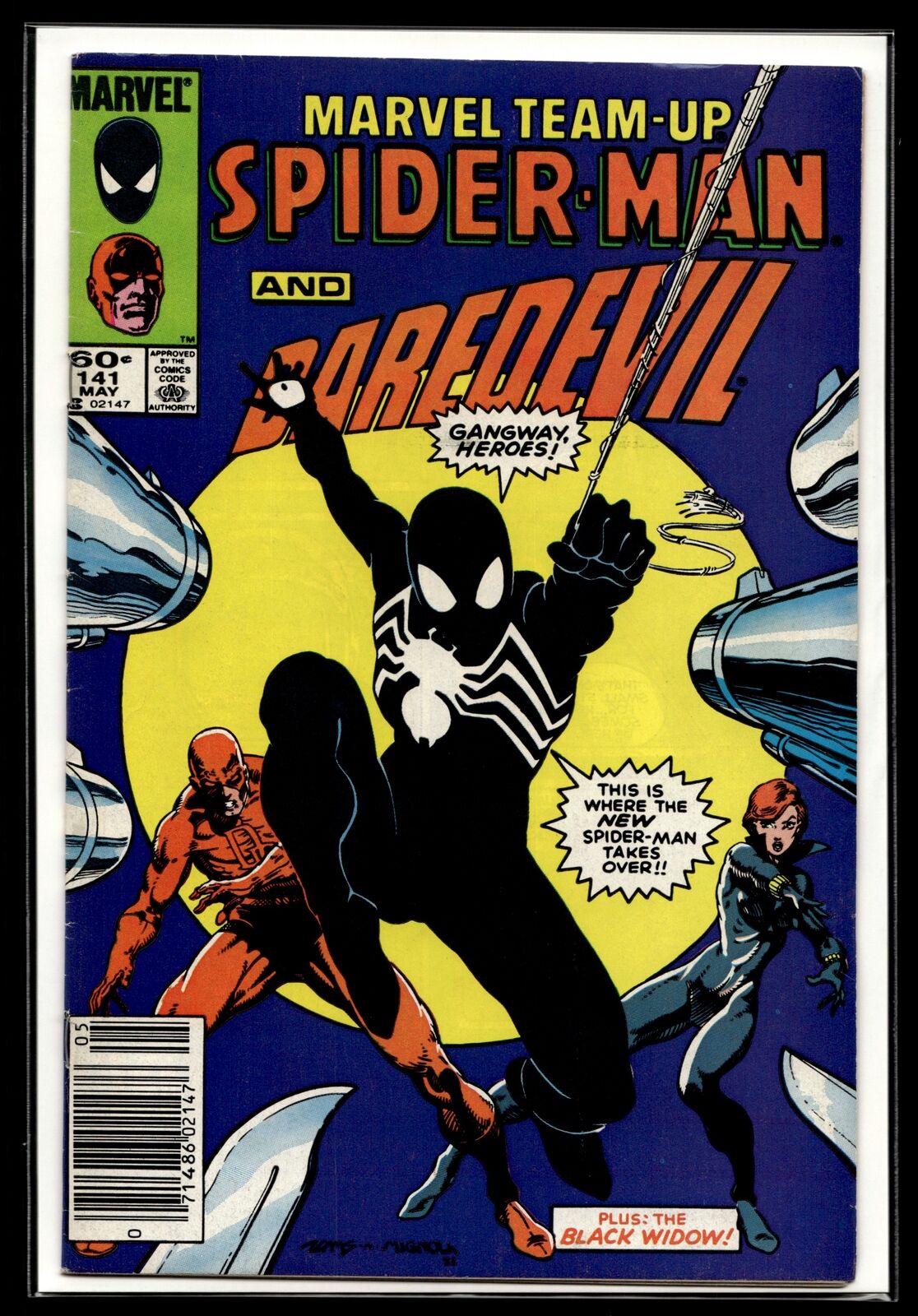 1984 Marvel Team-Up #141 Newsstand Marvel Comic