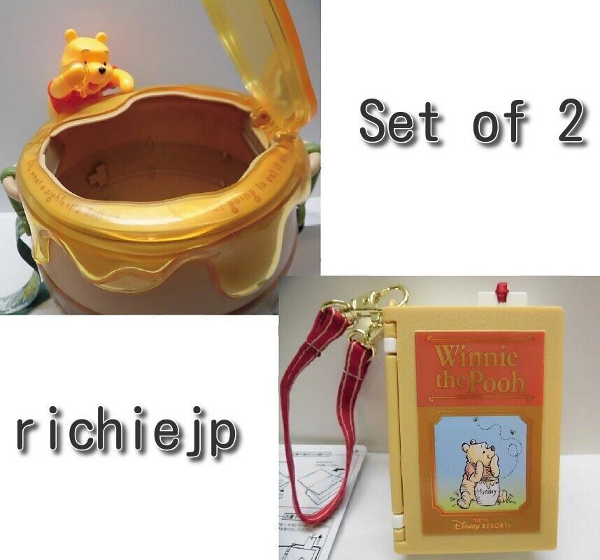 Tokyo Disney Winnie the Pooh Popcorn Bucket & Mini Snack Case 2022 Disney park