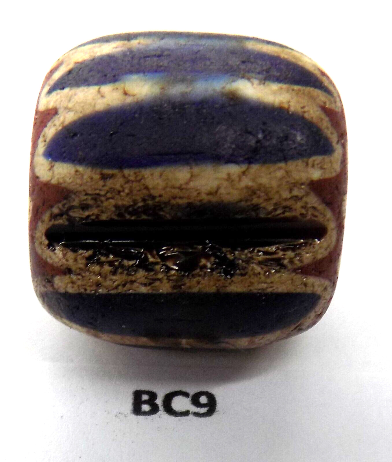 Antique Venetian Chevron Trade Bead African from Estate Collection BC9 BG 53