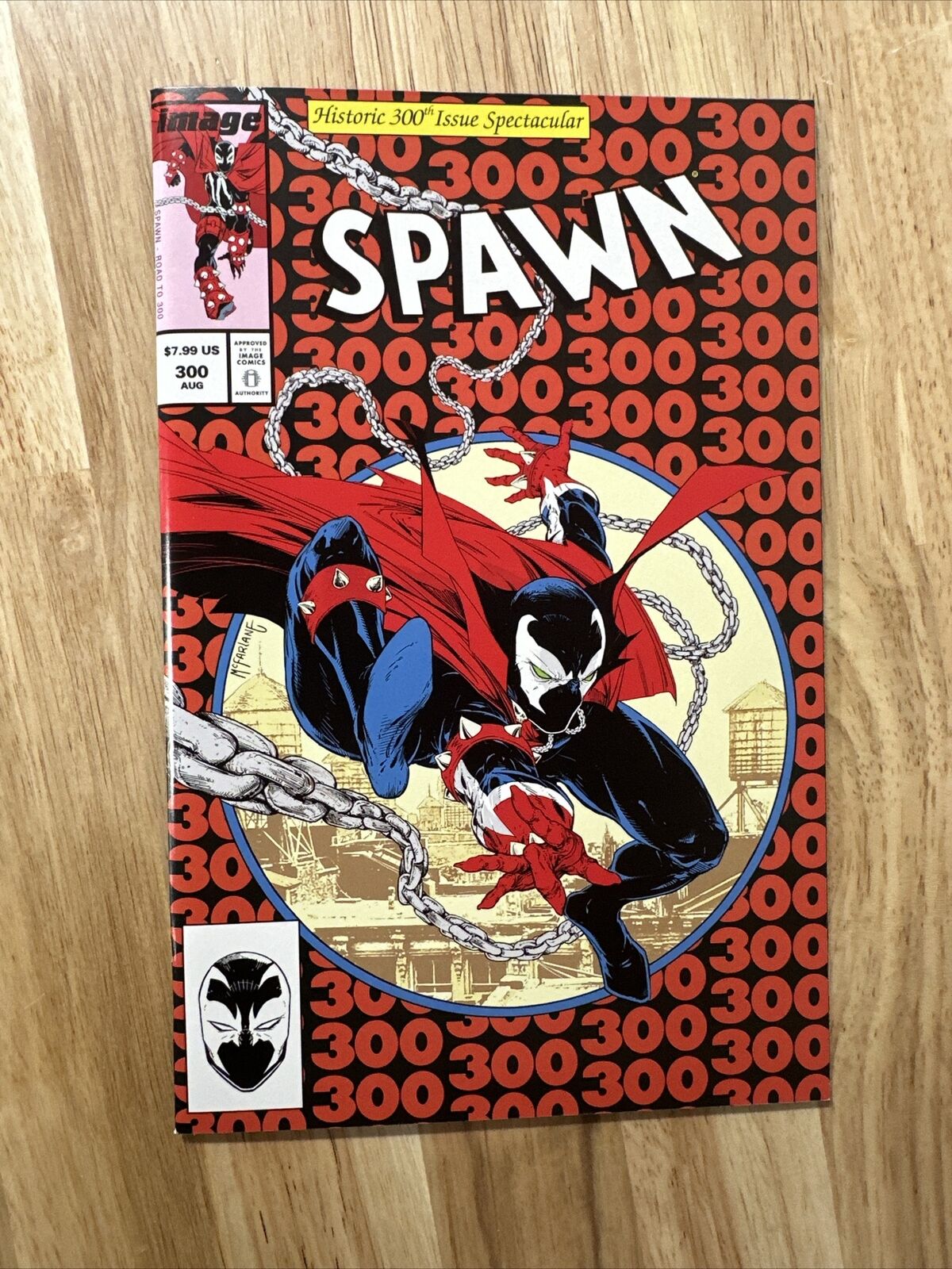 Spawn 300 Mcfarlane ASM Spiderman Homage Variant 