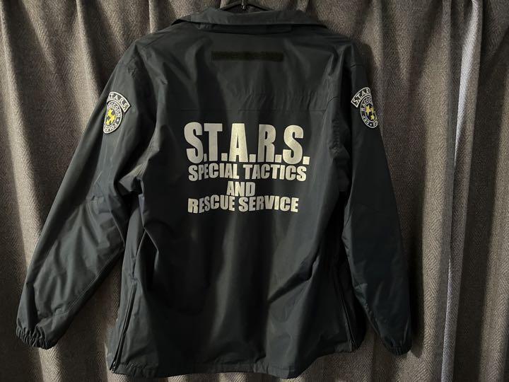 Capcom Resident Evil S.T.A.R.S.Polyester Jacket XL Limited Excellent