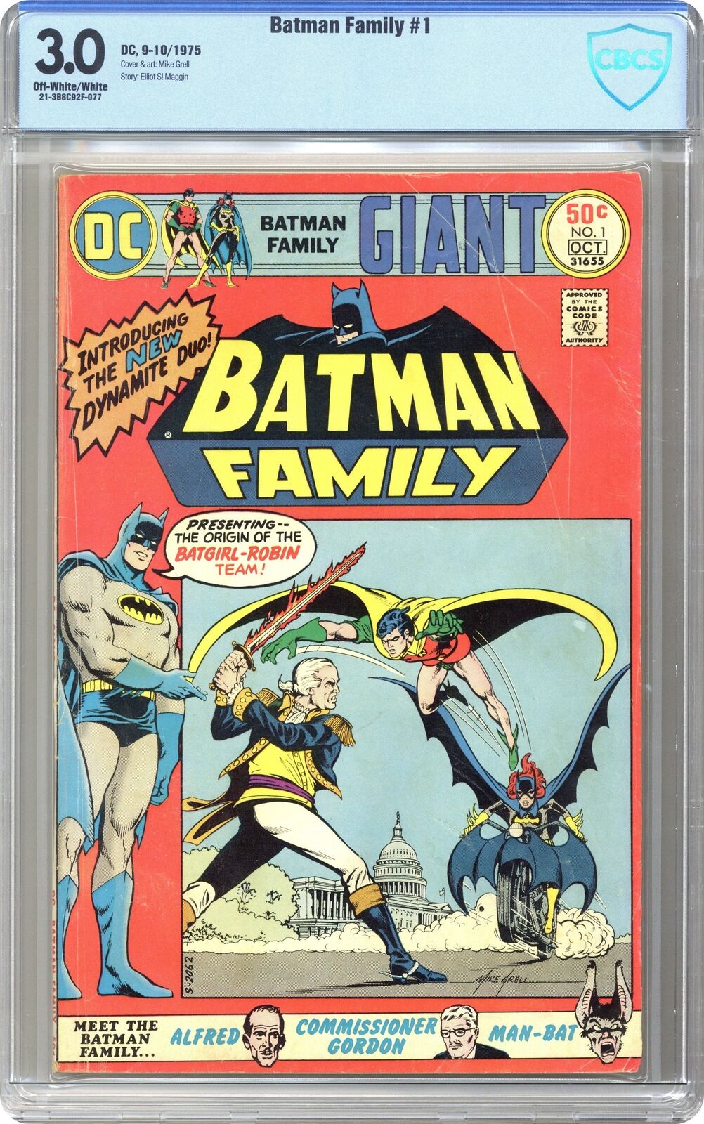 Batman Family #1 CBCS 3.0 1975 21-3B8C92F-077