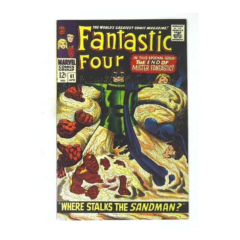 Fantastic Four (1961 series) #61 in Very Fine condition. Marvel comics [z'