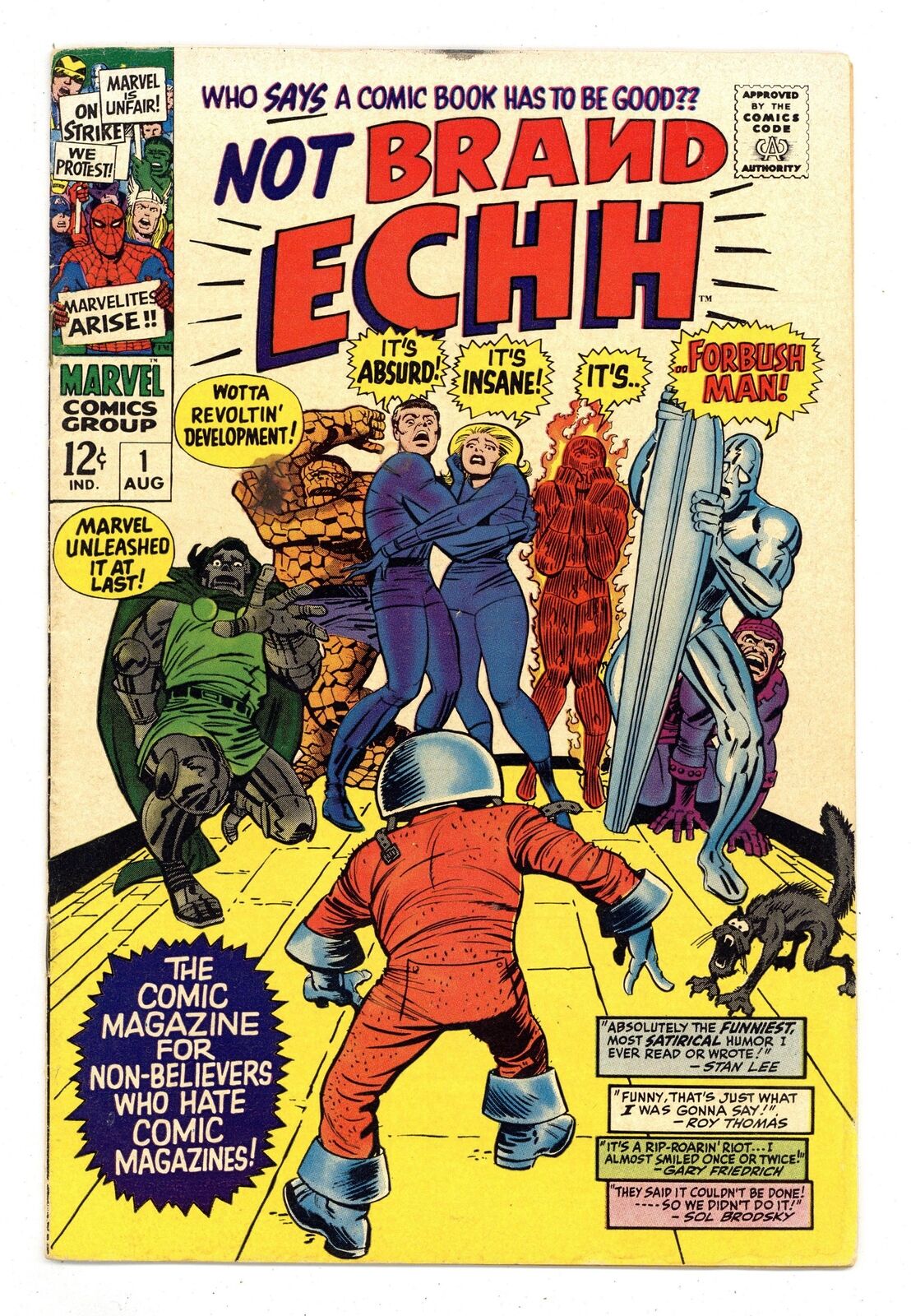 Not Brand Echh #1 VG 4.0 1967 1st Marvel parody book