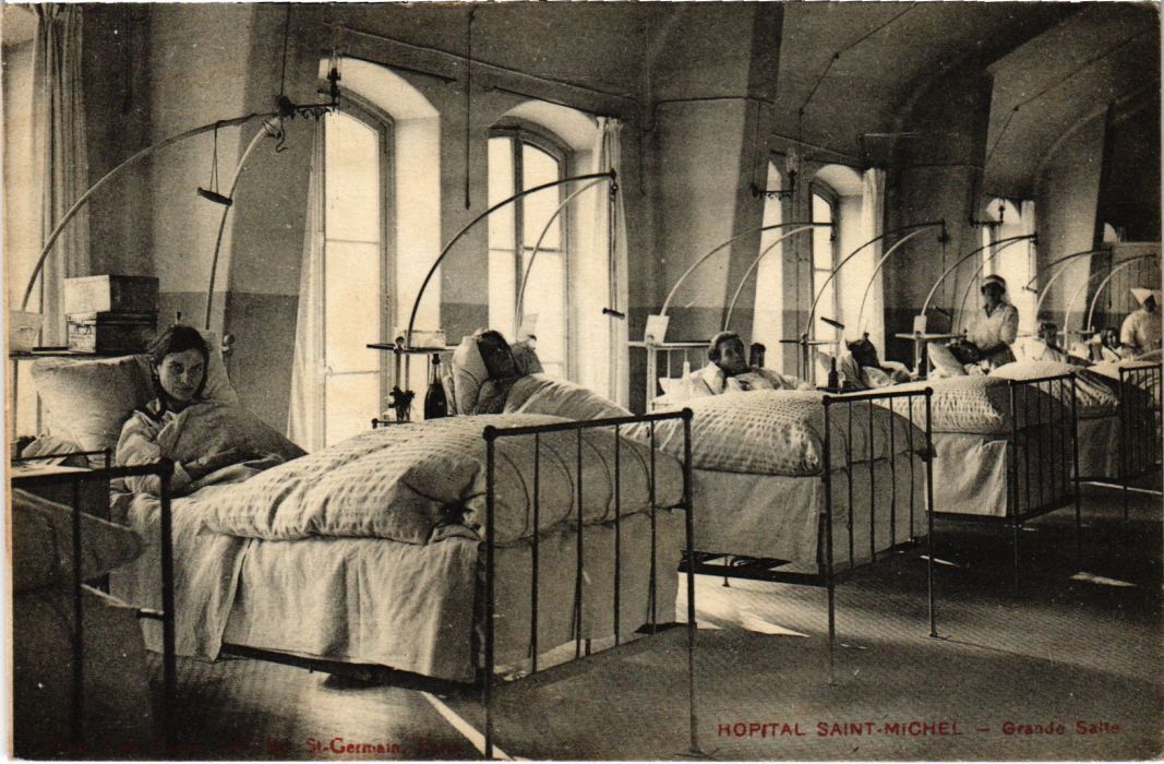 CPA PARIS 5th Hospital St-Michel Grande Salle (1247261)