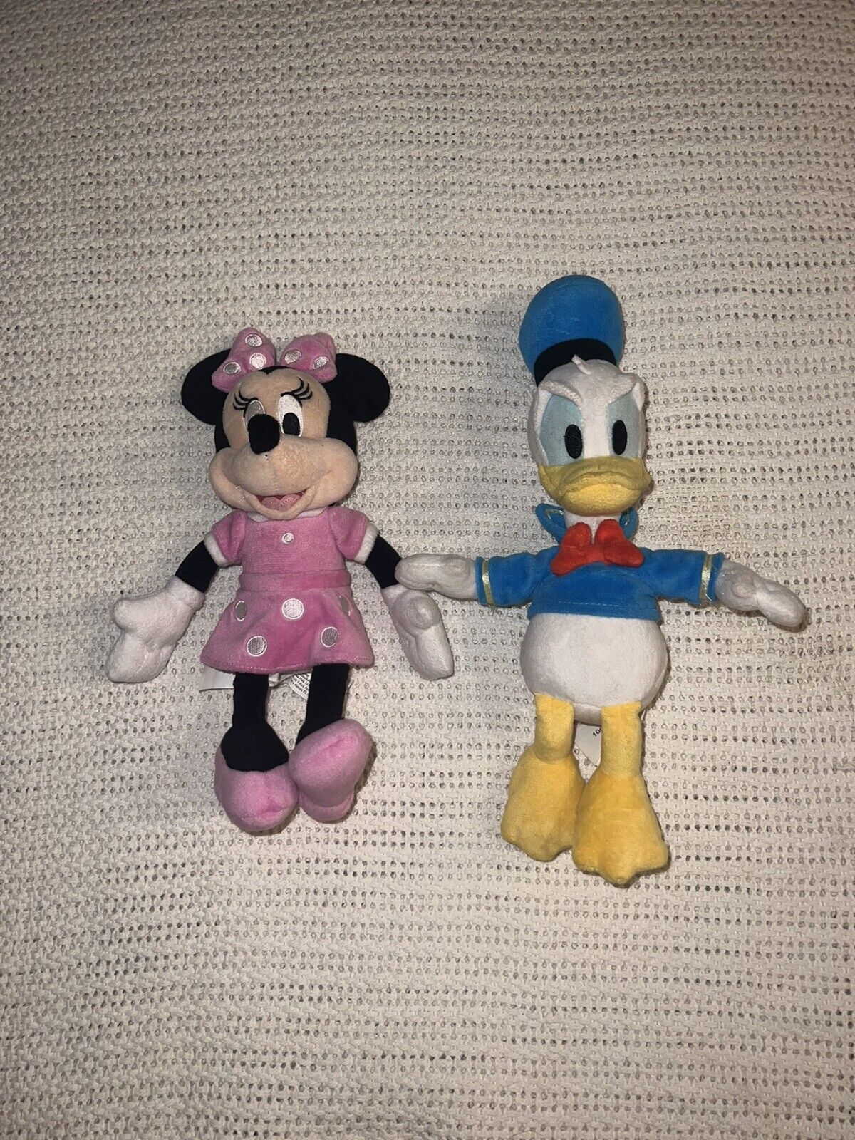 Disney Plush Minnie Mouse And Donald Duck Pair Just Play