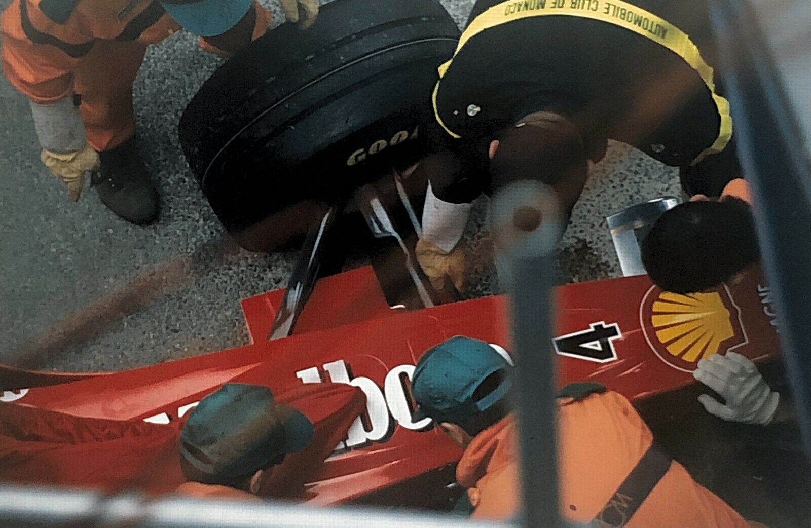 1998 Monaco Grand Prix F1 Racing 35mm Slide Photo Eddie Irvine Ferrari 