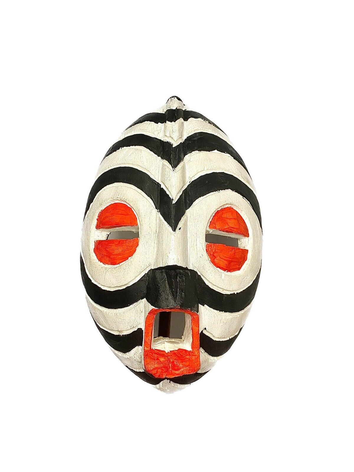 African wooden mask  decorative display African wall décor ethical décor -290