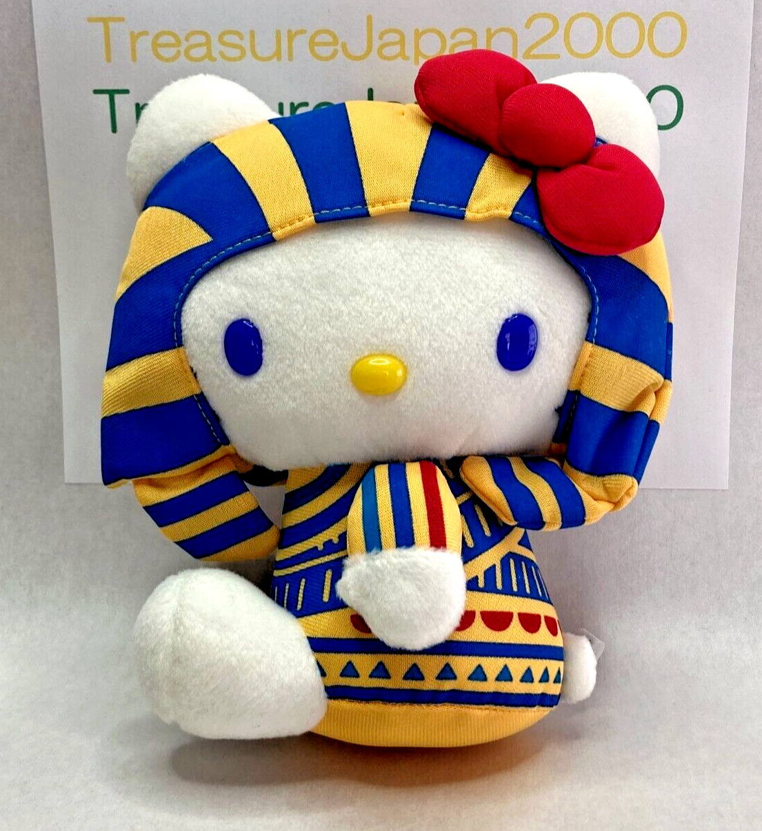 Sanrio Hello Kitty 2012 Tutankhamun Exhibition Limited Japan Pharaoh Kitty Rare