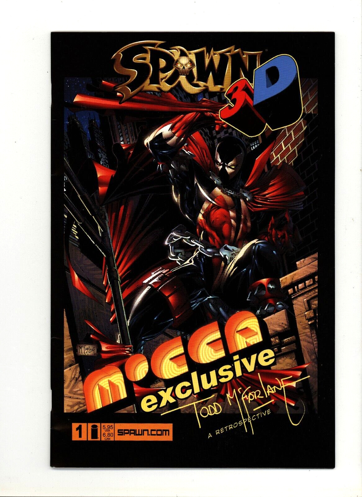 Spawn 1 VF- 3d (Glasses Included) MoCCA Exclusive A Retrospective 2006