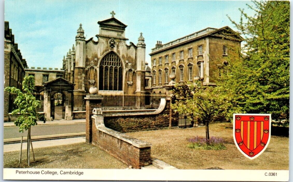 Postcard - Peterhouse - Cambridge, England