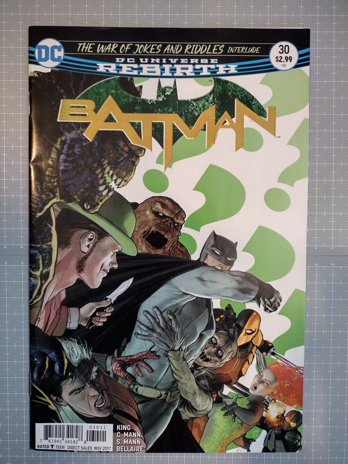 Batman #30 (DC Comics Early November 2017)