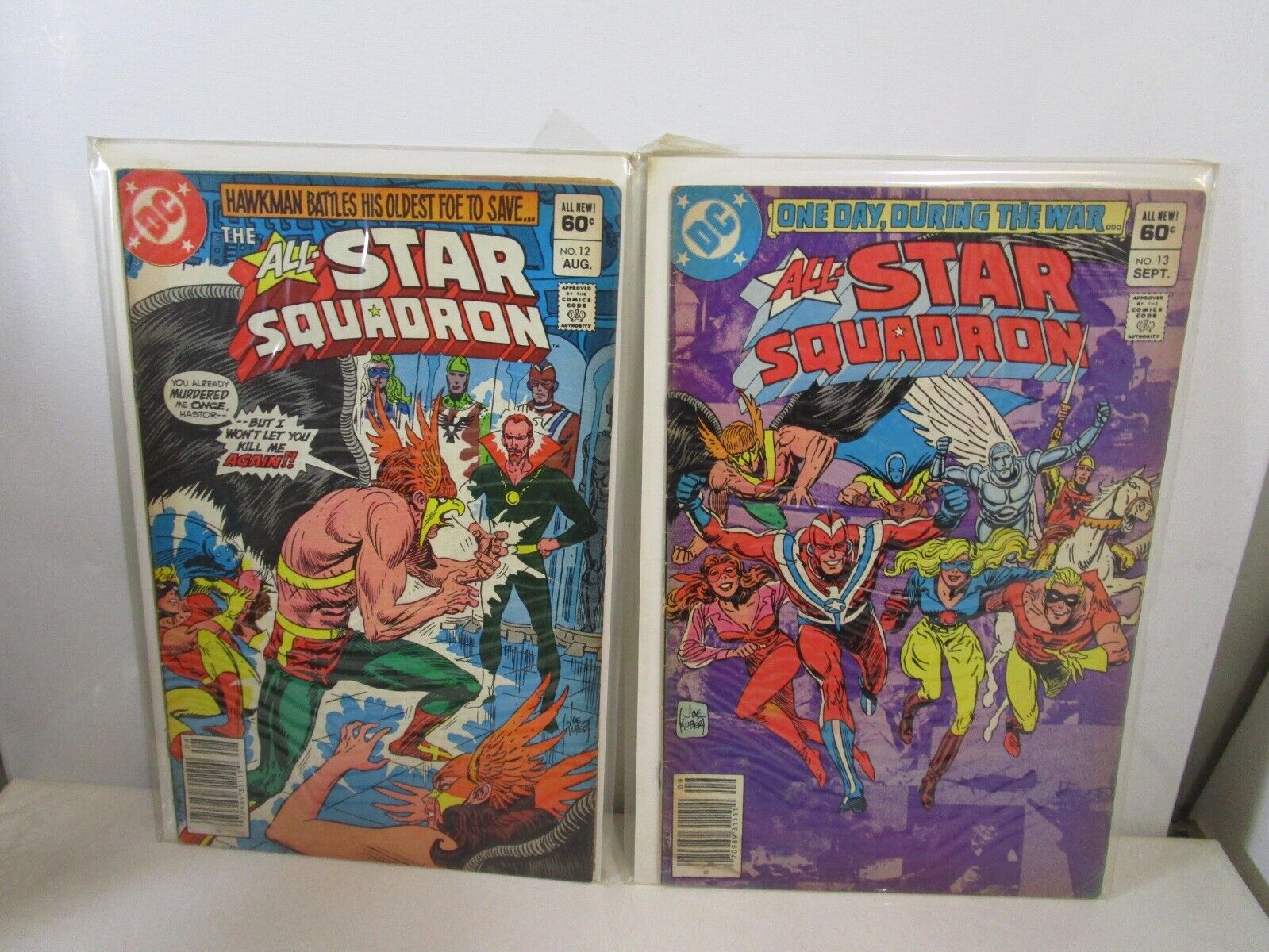 All-Star Squadron #12-13 DC Comics (1982) Bagged Boarded