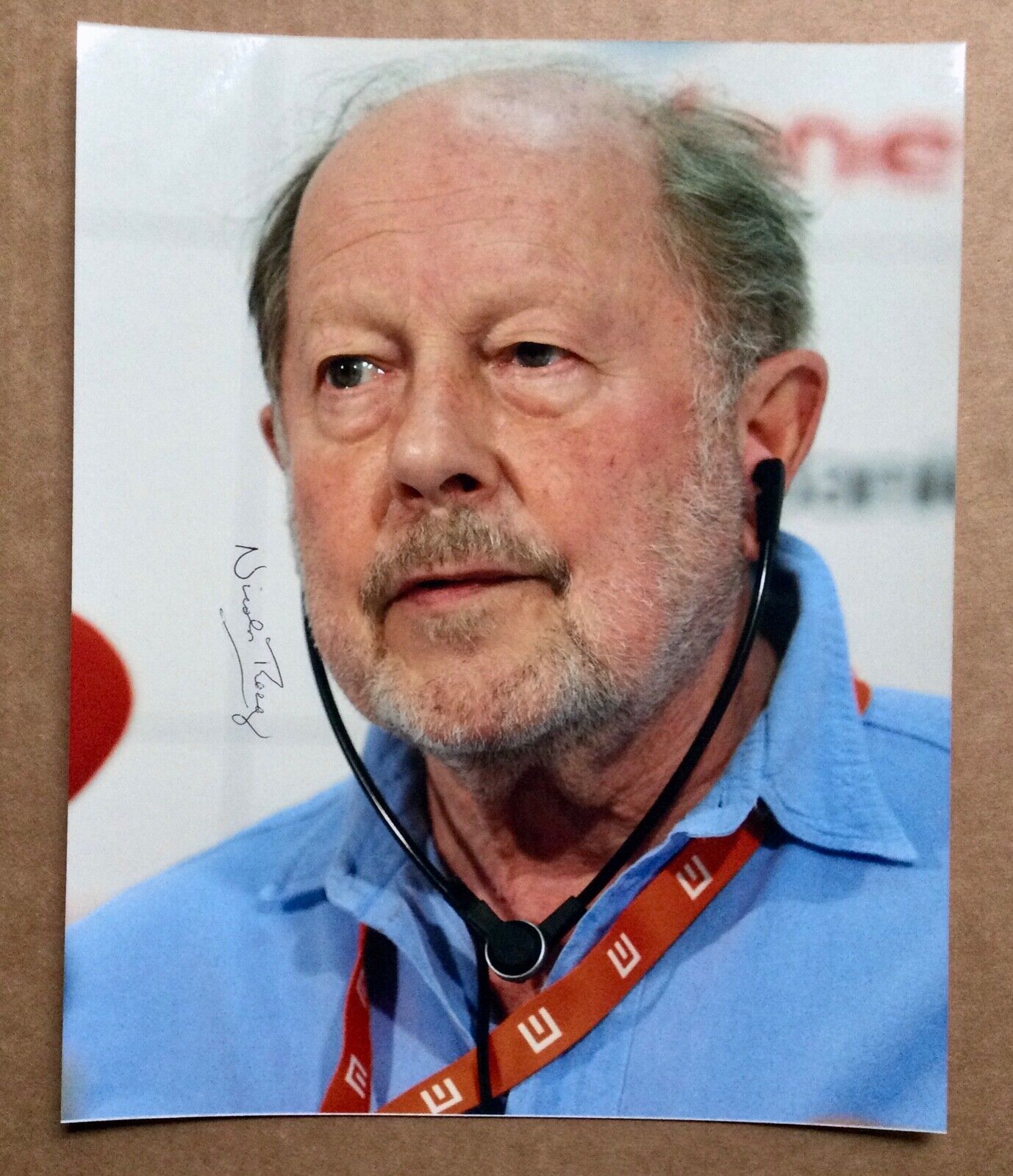 Nicolas Roeg (1928-2018) English Film Director signed autographed glossy 8x10