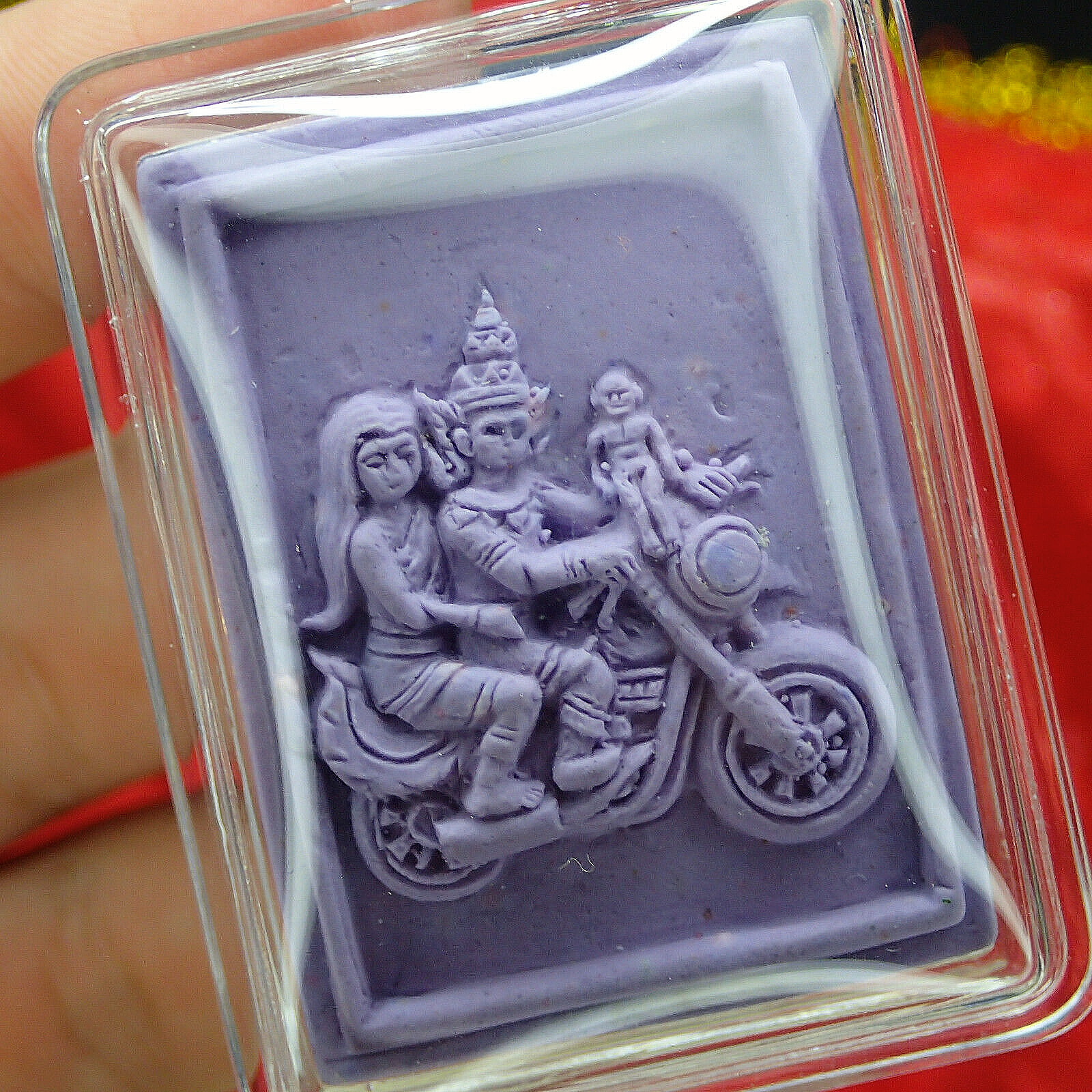 Phra Ngang Blessed Thai amulet Guman Rare Talisman Lady Mae Buddhism Takrud