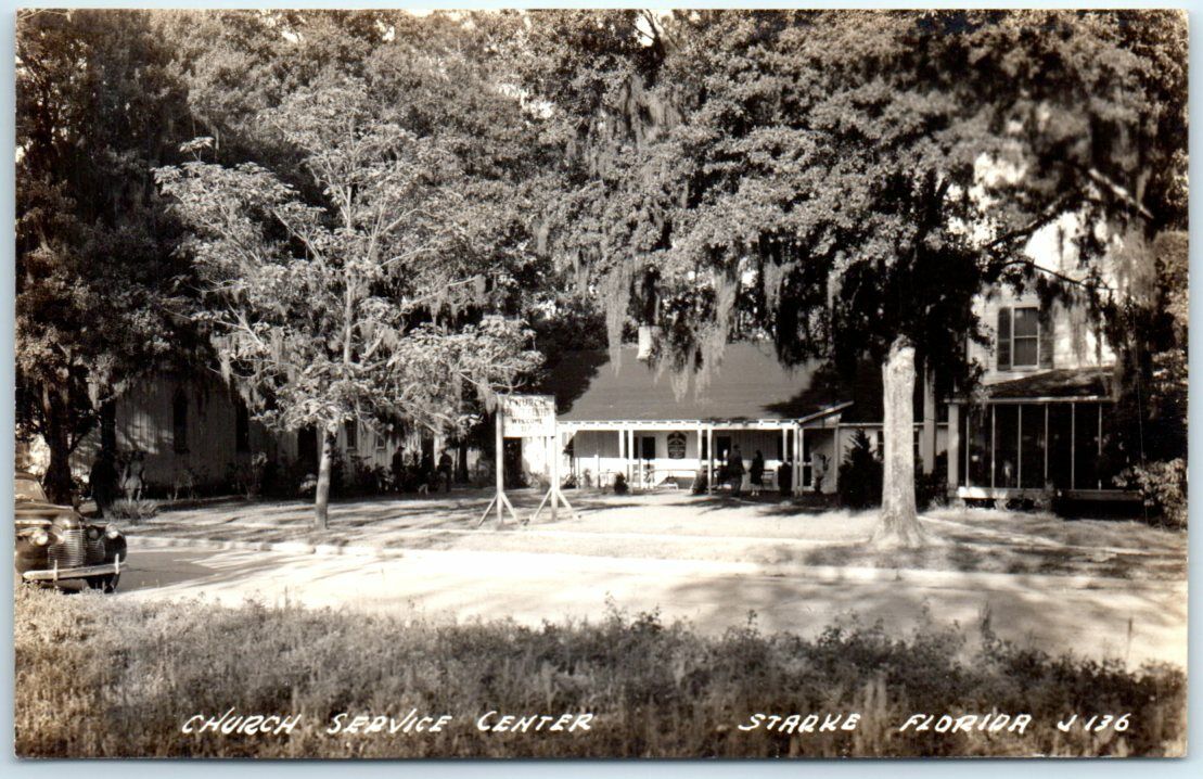 Postcard - Church Service Center - Starke, Florida