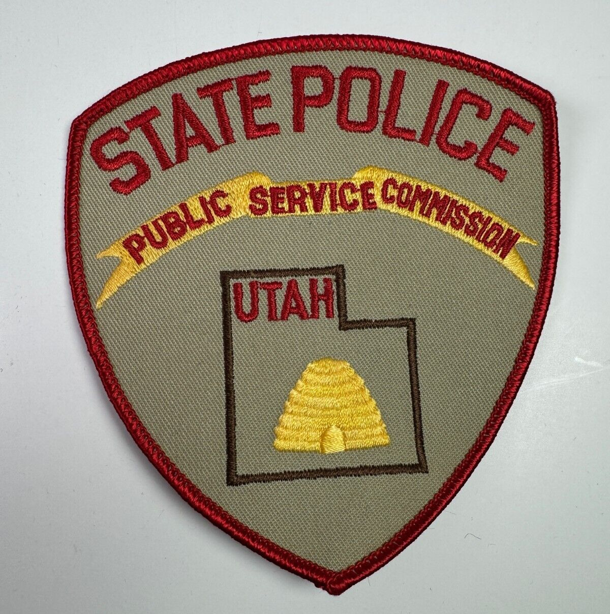 Utah State Police Public Service Commission UT Patch