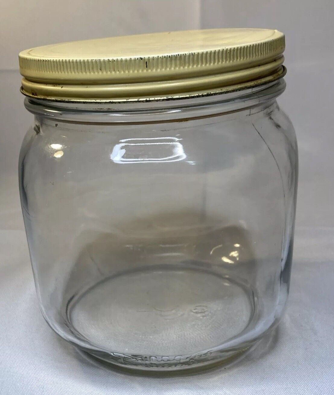 Duraglas Vintage Glass Jar with Lid