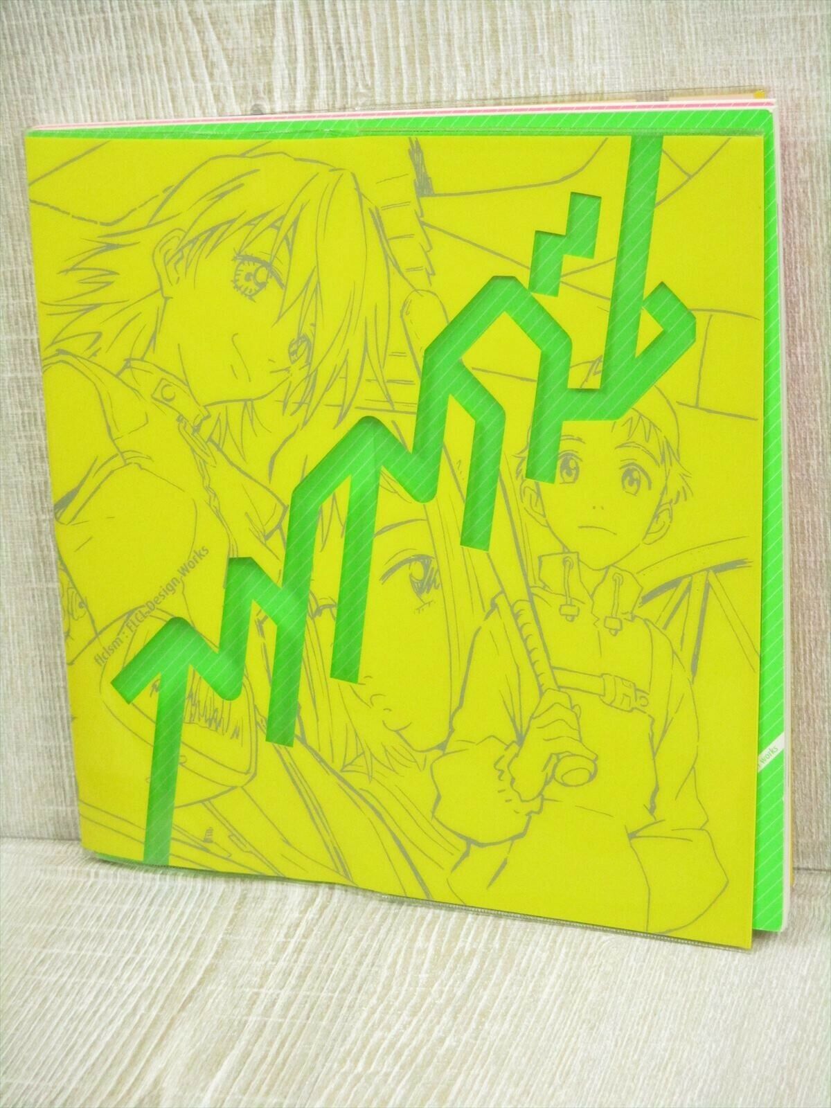 FLCL Design Works FLCLSM Flclism OVA Art Works Yoshiyuki Sadamoto Book 2001 KD