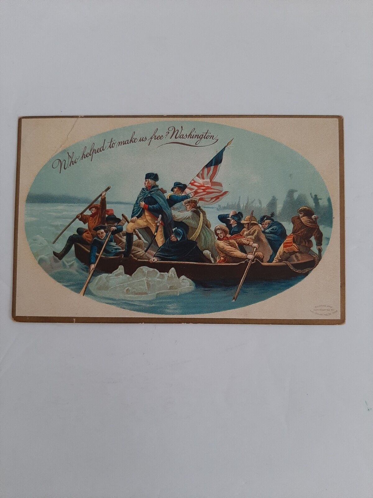 Antique Patriotic Postcard