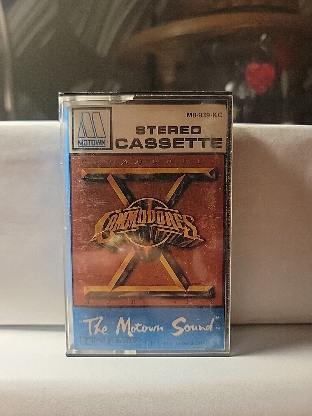 The Motown Sound Cassette-commodores-Heroes