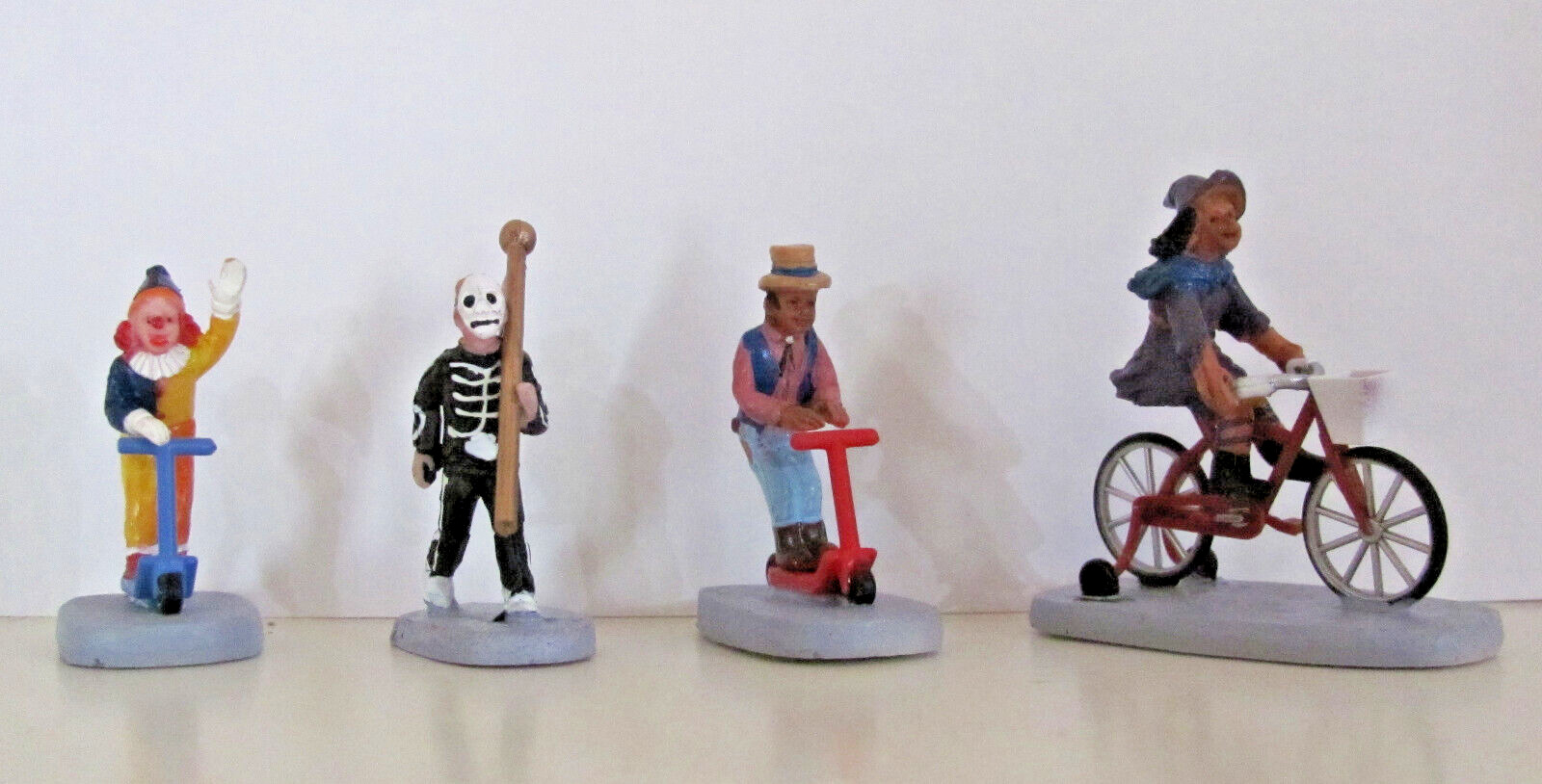 Lemax Spooky Town Figurines - Spooky Celebration, Set Of 4 #12001