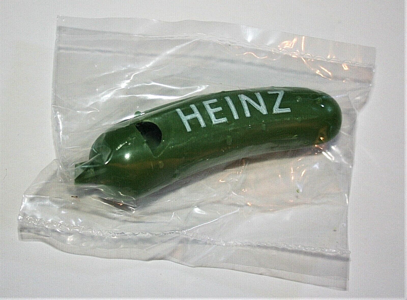 Advertising Premium Heinz Pickle Promo Whistle NOS New Store Giveaway Sealed 