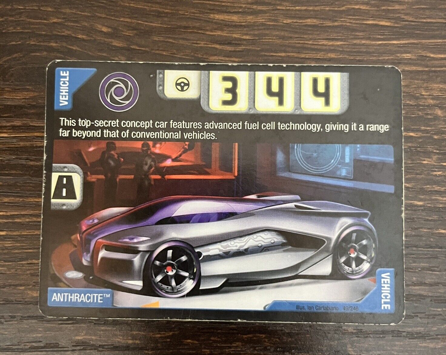 Acceleracers Anthracite Card 49/246 Collectible Card Game Hot Wheels