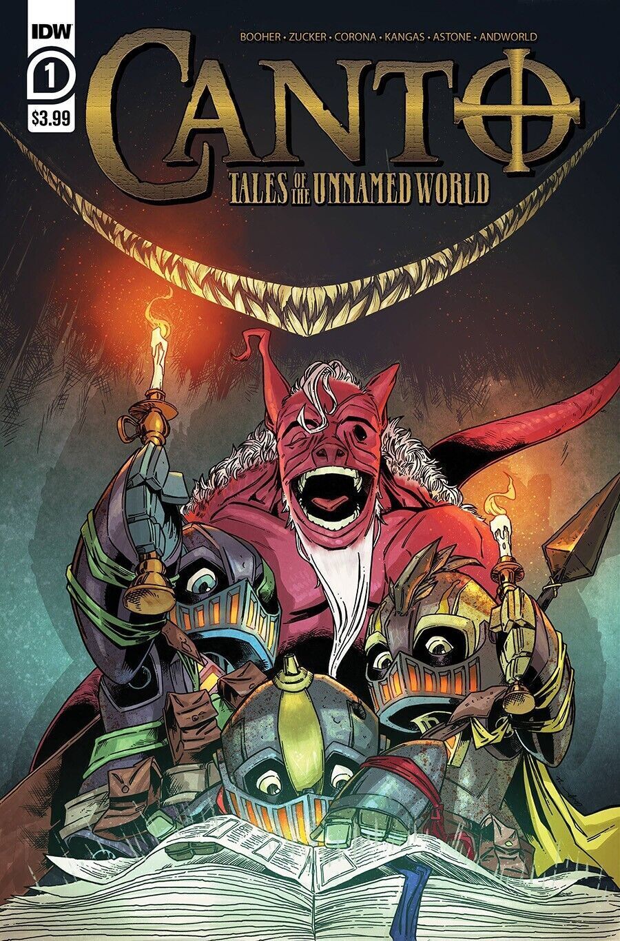 Canto Tales of the Unnamed World #1 2022 Cover A IDW Comic Book