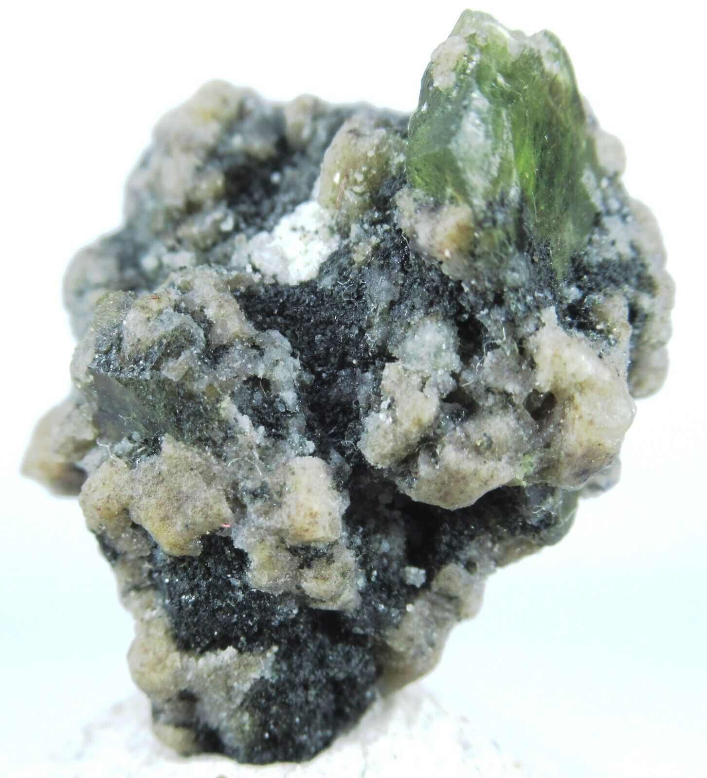 Green Sphene With Host-Rock Of Skardu From NAP 14.50Crt