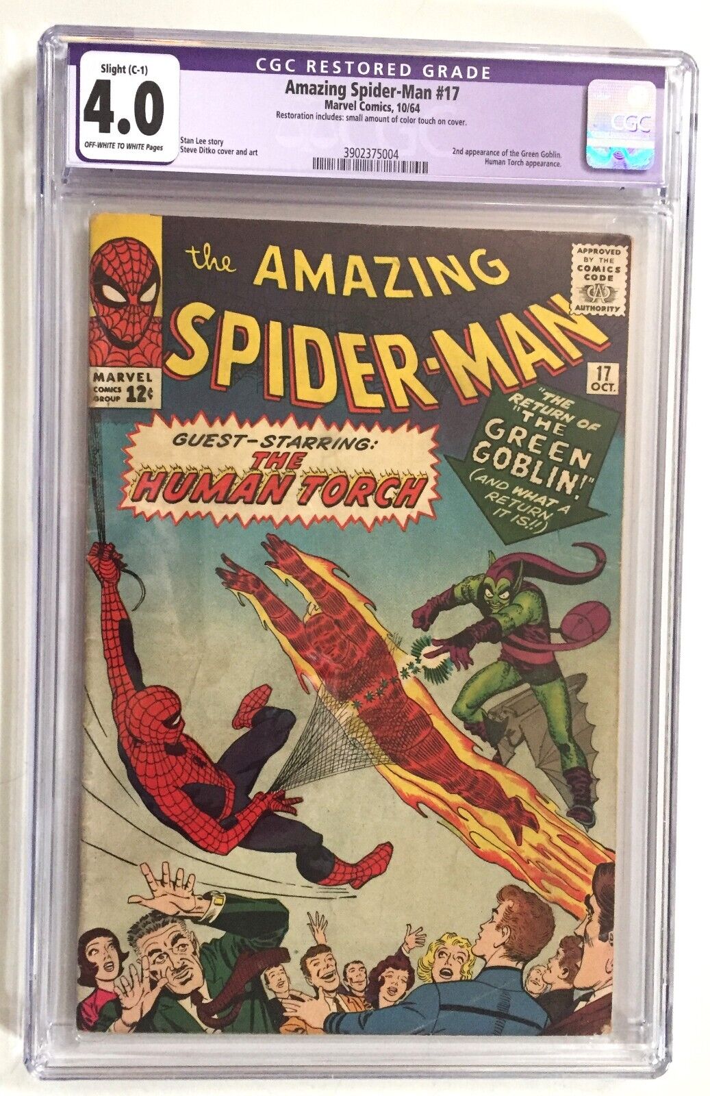 Amazing Spider-Man #17   Marvel 1964    2nd Appearance of the Green Goblin